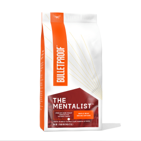 Expires November 2024 Clearance Bulletproof The Mentalist Medium Dark Roast Whole Bean Coffee 340 g