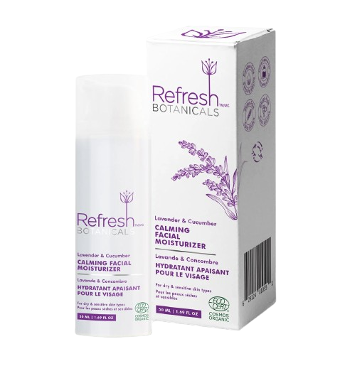 Refresh Botanicals Calming Facial Moisturizer with Lavender & Cucumber 50mL