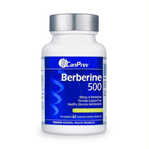 CanPrev Berberine 500mg 60 Capsules - YesWellness.com