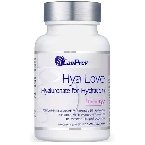 Expires February 2025 Clearance CanPrev Hya Love Hyaluronate for Hydration 60 Vegetable Capsules