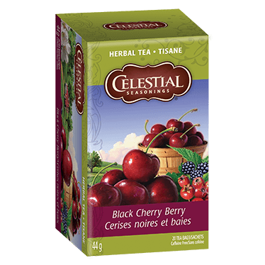 Expires January 2025 Clearance Celestial Seasonings Herbal Tea Black Cherry Berry 20 Tea Bags