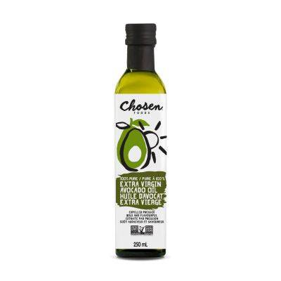 Expires November 2024 Clearance Chosen Foods 100% Pure Extra Virgin Avocado Oil 250mL