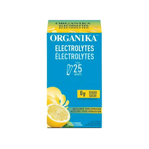 Organika Electrolytes 3.5g x 25 Stickspacks (Various Flavours)