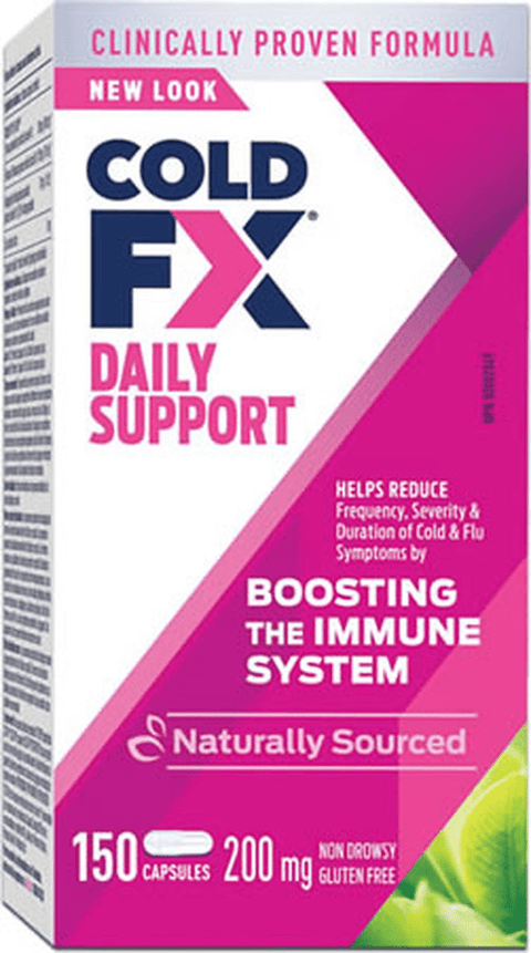 Expires March 2025 Clearance Cold FX Daily Support Boosting The Immune System 200mg 150 Capsules