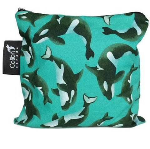 Colibri Reusable Snack Bag Orca - YesWellness.com