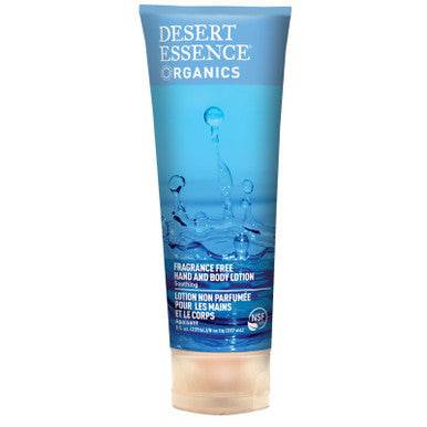 Desert Essence Fragrance Free Hand and Body Lotion 237 ml