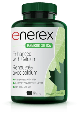 Expires February 2025 Clearance Enerex Bamboo Silica 180 Veg Capsules