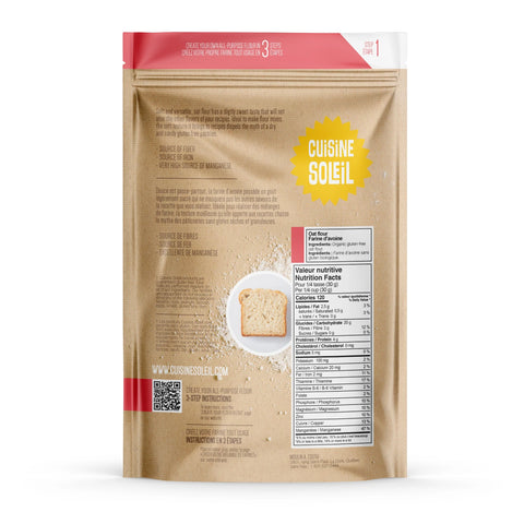 Cuisine Soleil Organic Oat Flour 800g