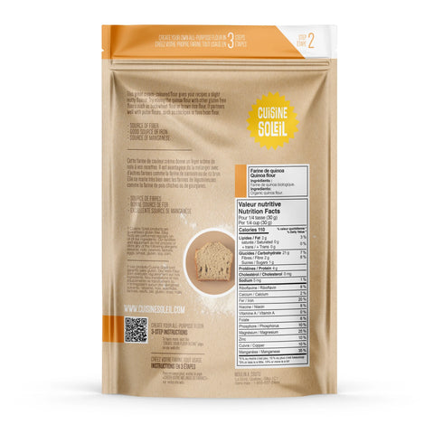 Cuisine Soleil Organic Quinoa Flour 700g