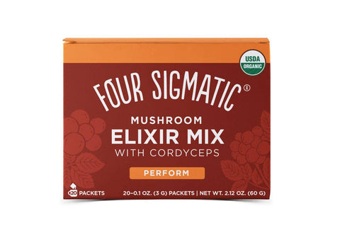 Expires March 2025 Clearance Four Sigmatic Cordyceps Mushroom Elixir Mix 20 Packets