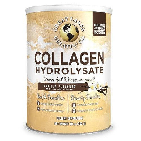 Expires December 2024 Clearance Great Lakes Gelatin Kosher Collagen Hydrolysate Vanilla Flavour 283g