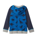 Hatley Boy's Dino Silhouettes Raglan Hoodie - YesWellness.com