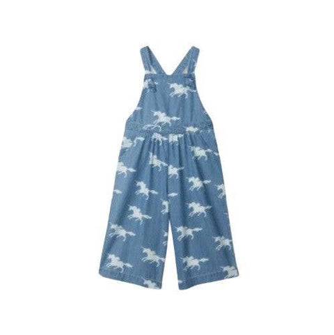 Hatley Girl's Unicorn Silhouettes Chambray Romper - YesWellness.com