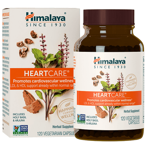 Expires January 2025 Clearance Himalaya Herbal Healthcare HeartCare 120 Vegetarian Capsules