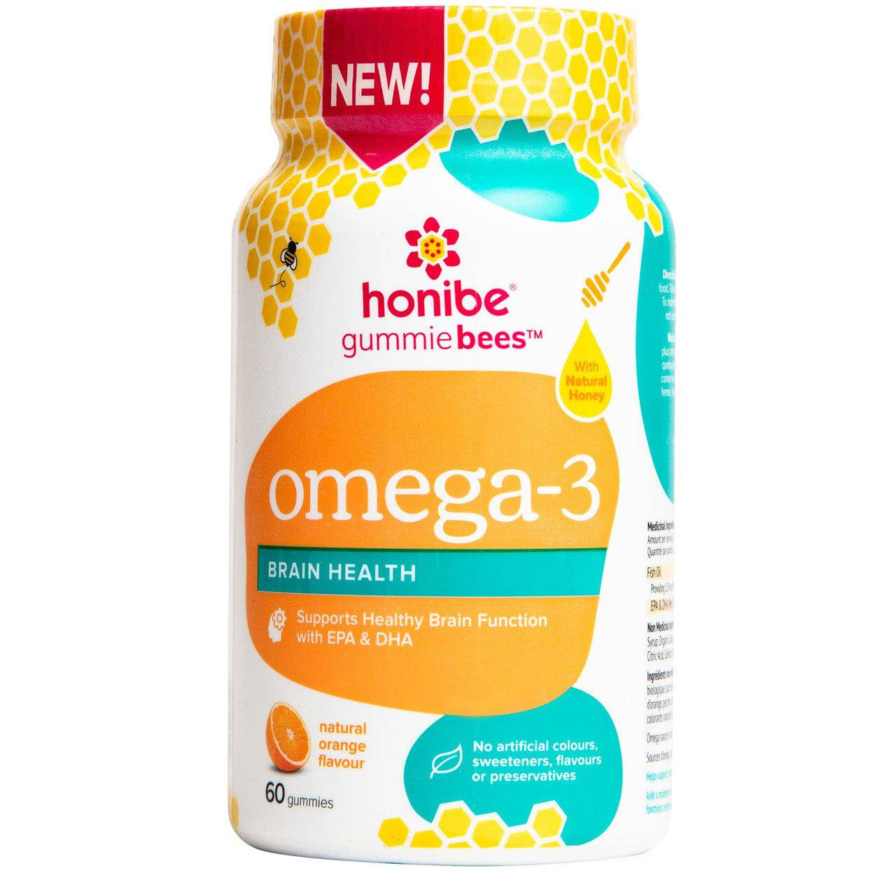 Honibe Honibe Gummies Omega 3 60 gummies