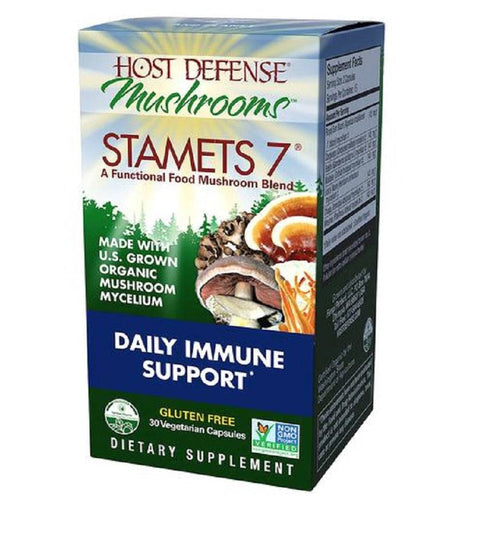 Expires February 2025 Clearance Host Defense Mushrooms Stamets 7 30 Vegetarian Capsules