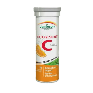 Expires October 2024 Clearance Jamieson Effervescent Vitamin C 1000mg 10 Tablets