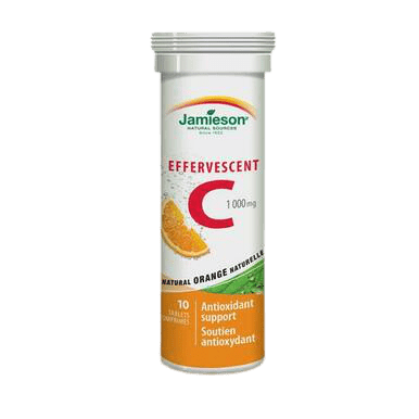 Expires December 2024 Clearance Jamieson Effervescent Vitamin C 1000mg 10 Tablets