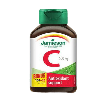 Expires October 2024 Clearance Jamieson Vitamin C 500 mg Bonus 100+20 Caplets