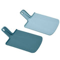 Joseph Joseph Chop2Pot Folding Chopping Boards 2-pack Blue - YesWellness.com