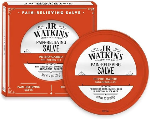 J.R. Watkins Petro-Carbo Medicated First Aid Salve 121g