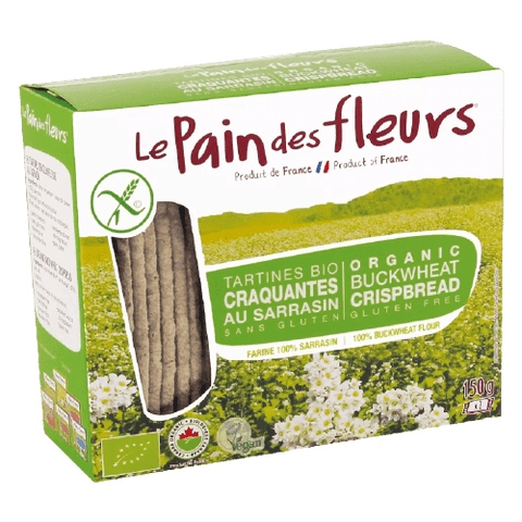 Expires March 2025 Clearance Le Pain des fleurs Organic Crispbread 150g - Original