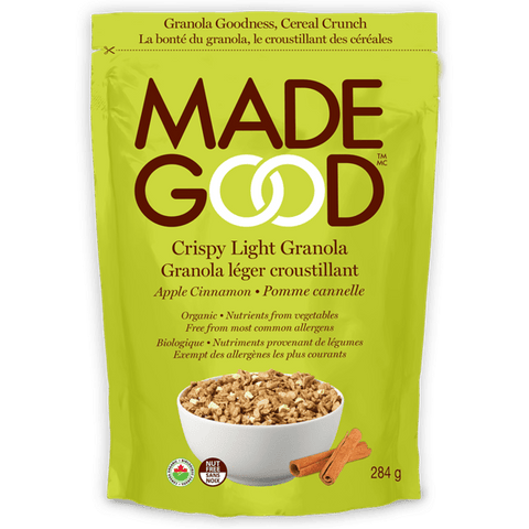 Expires February 2025 Clearance MadeGood Crispy Light Granola - Apple Cinnamon 284g