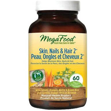 Expires December 2024 Clearance MegaFood Skin, Hair & Nails 2 60 Tablets