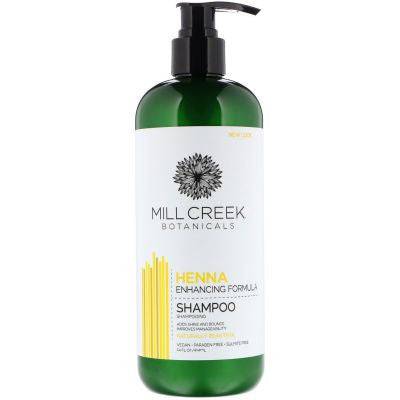 Expires January 2025 Clearance MillCreek Henna Shampoo 414ml