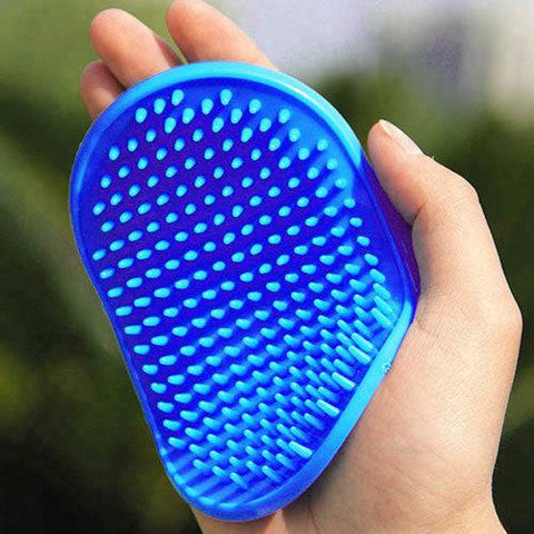 Nack Nax Bath Brush Pet Comb - Blue - YesWellness.com