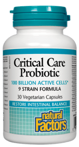 Natural Factors Premium Formula Critical Care Probiotic 100 Billion ...