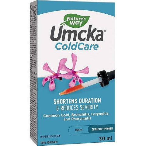 Expires March 2025 Clearance Nature's Way Umcka ColdCare Original Drops 30 mL