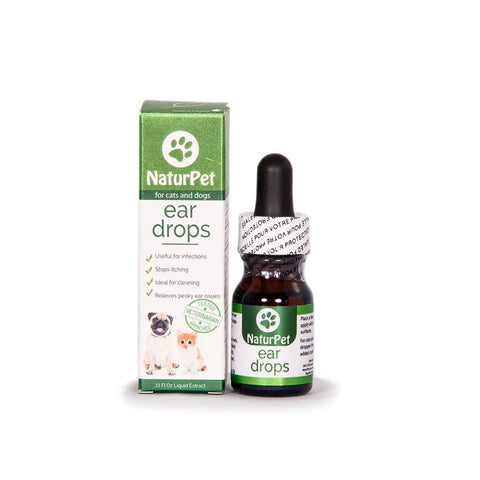 Expires March 2025 Clearance NaturPet Ear Drops 10 mL