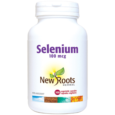 Expires February 2025 Clearance New Roots Herbal Selenium 100mcg - 100 veg capsules