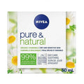 NIVEA Pure & Natural Soothing Day Care for Dry and Sensitive Skin 50mL - YesWellness.com