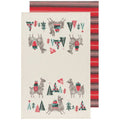 Now Designs Tea Towels - Happy Llamadays - Set of 2 - YesWellness.com