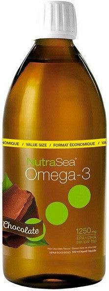 Expires February 2025 Clearance NutraSea Omega-3 EPA & DHA 1250mg Liquid Zesty Lemon Flavour 500 mL