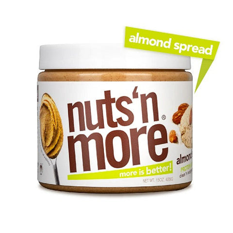 Expires January 2025 Clearance Nuts 'N More Almond Butter High Protein Spread 429g