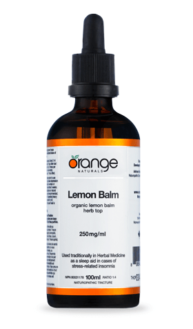 Orange Naturals Lemon Balm 250mg/mL 100 ml