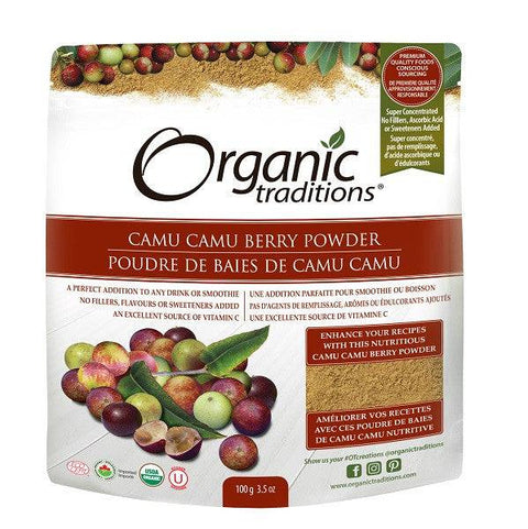 Expires February 2025 Clearance Organic Traditions Camu Camu Berry Powder 100 grams