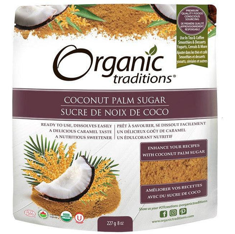 Expires April 2025 Clearance Organic Traditions Coconut Palm Sugar 227g