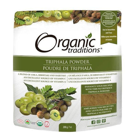 Expires April 2025 Clearance Organic Traditions Triphala Powder 200 grams