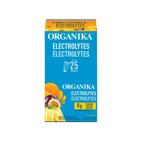 Organika Electrolytes 3.5g x 25 Stickspacks (Various Flavours)