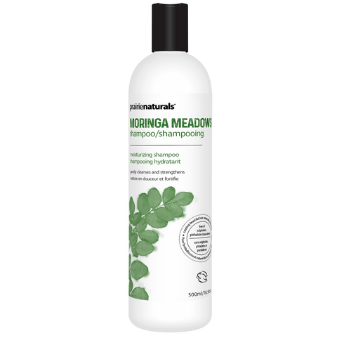 Expires November 2024 Clearance Prairie Naturals Moringa Meadows Moisturizing Shampoo 500mL