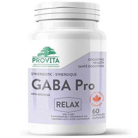 Expires March 2025 Clearance Provita Nutrition & Health Synergistic GABA Pro 60 Capsules