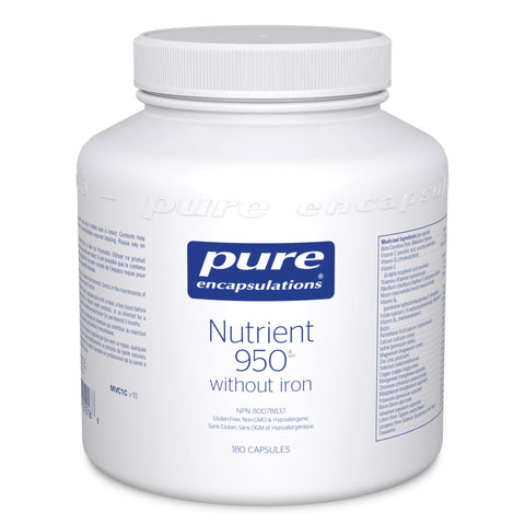 Pure Encapsulations Nutrient 950 without Iron