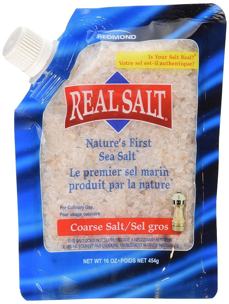 Redmond Real Salt Grinder Refill Salt Coarse 454g