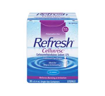 Expires April 2025 Clearance Refresh Celluvisc Severe Dry Eye Lubricant Eye Drops 30 x 0.4 mL