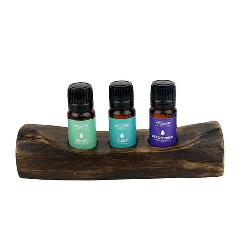 Relaxus Essentials Aromatherapy Relaxation Oil Gift Set (3 X 10mL Bottles)