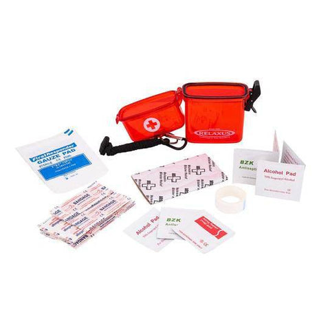 Relaxus First Aid Kit with Waterproof Hard Case - YesWellness.com